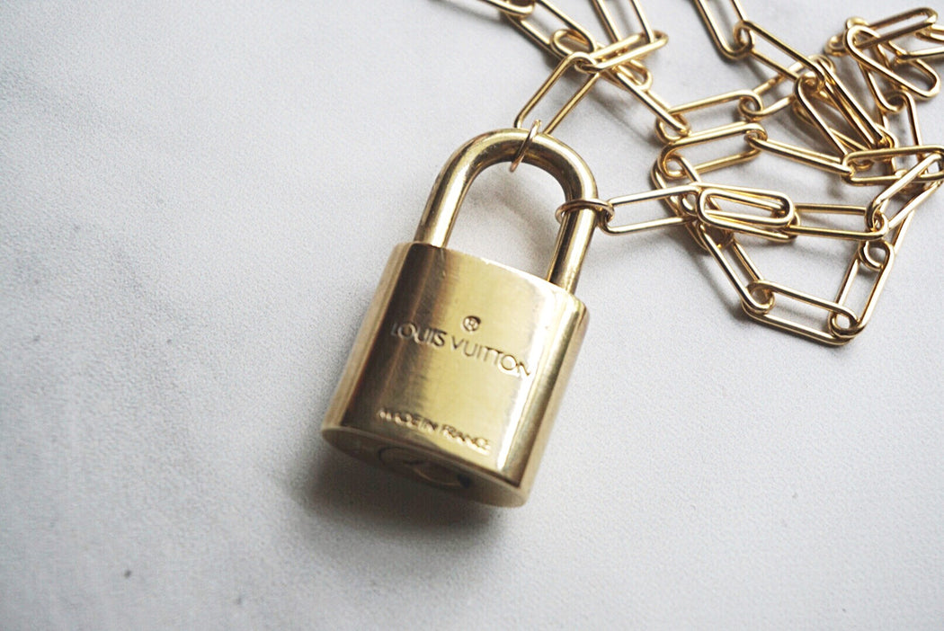 Link LV Lock Necklace
