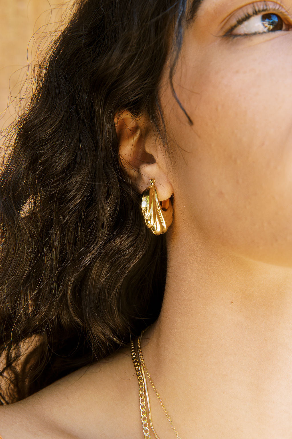Gold Filled Hoop Earrings