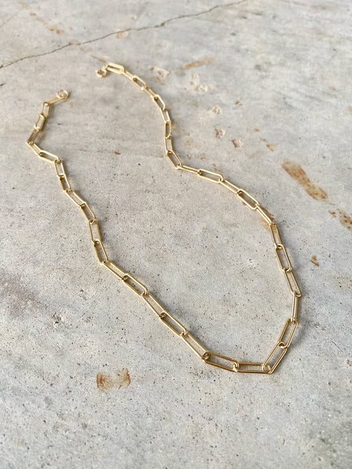 Gold Filled Link Chain Necklace