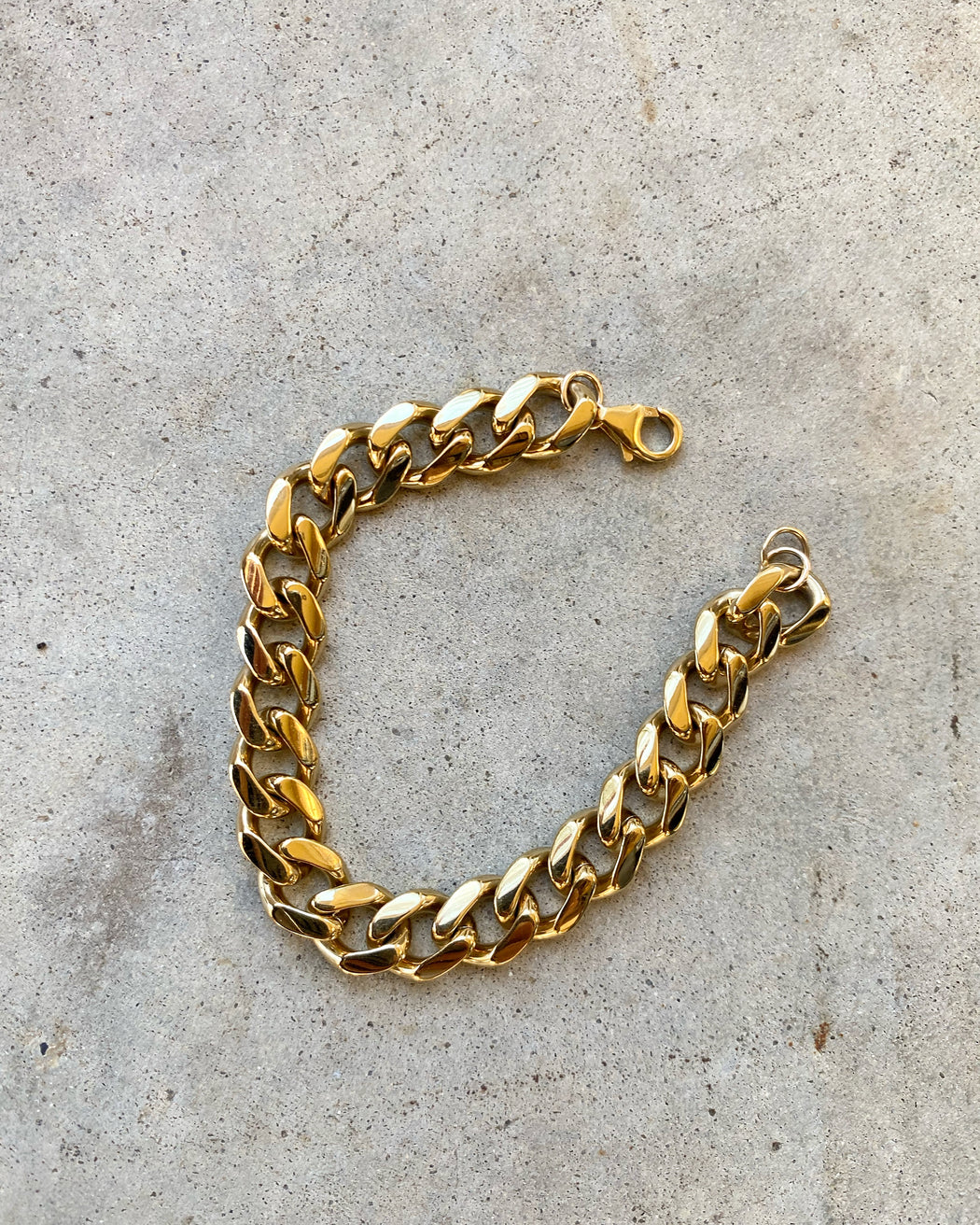 Chunky Gold Filled Bracelet 