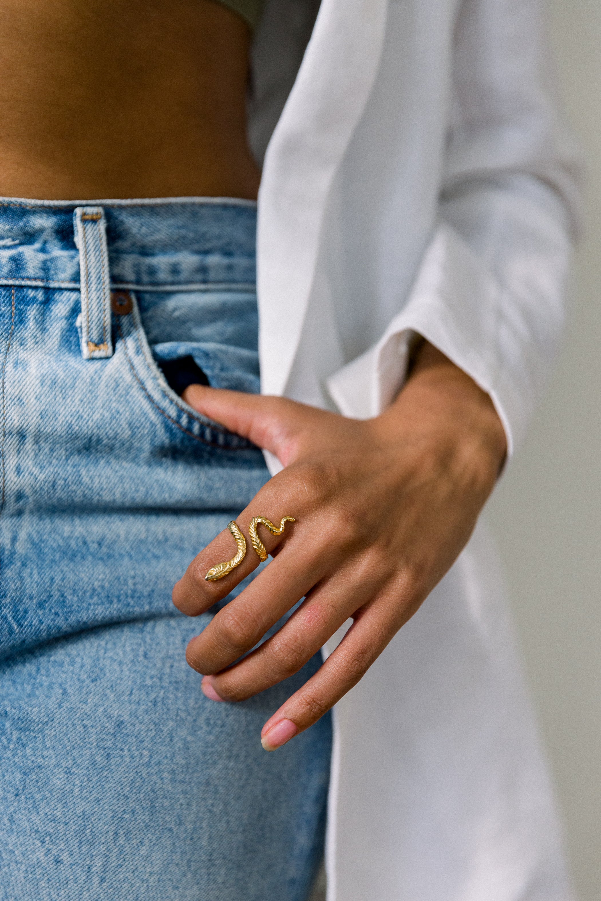 Polypython Ring Python Ring — Rixen Jewelry